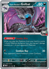 Team Rocket's Golbat - 121/182 - Uncommon - Reverse Holo